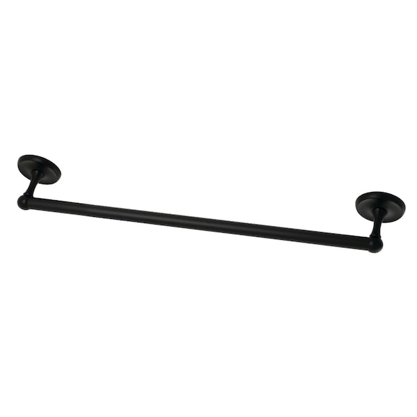 BA312MB Classic 18" Towel Bar, Matte Black
